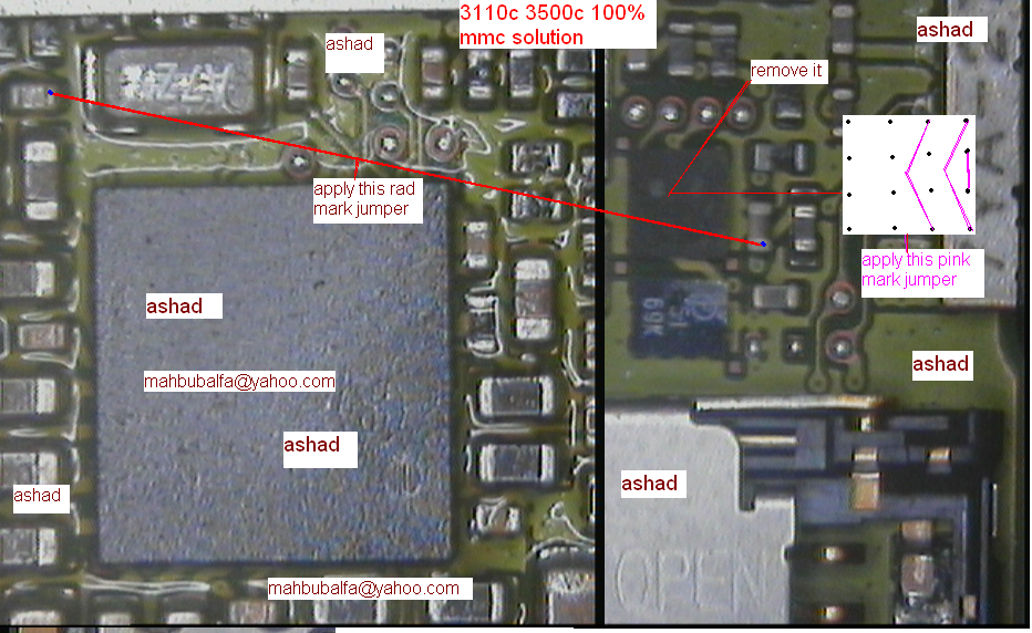6280 mmc solution. Nokia 3110 MMC Memory Card Ic