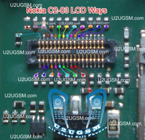 Nokia C2-02 Lcd Display Problem Solution Ways Jumpers