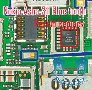 Nokia Asha 311 Bluetooth Problem solution Jumper Ways