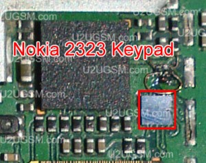 Nokia 2330 keypad problem solution with Ic