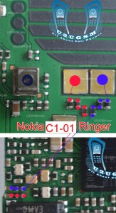 Nokia C1-02 speaker ear piece problem solution jumper ways