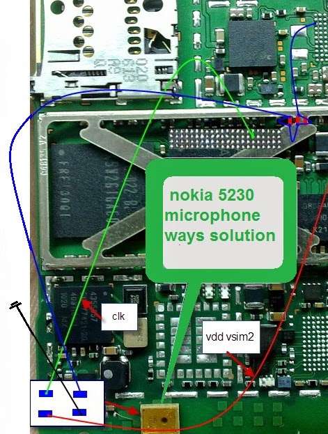 Nokia 5230 Mic Solution Jumper Problem Ways Microphone