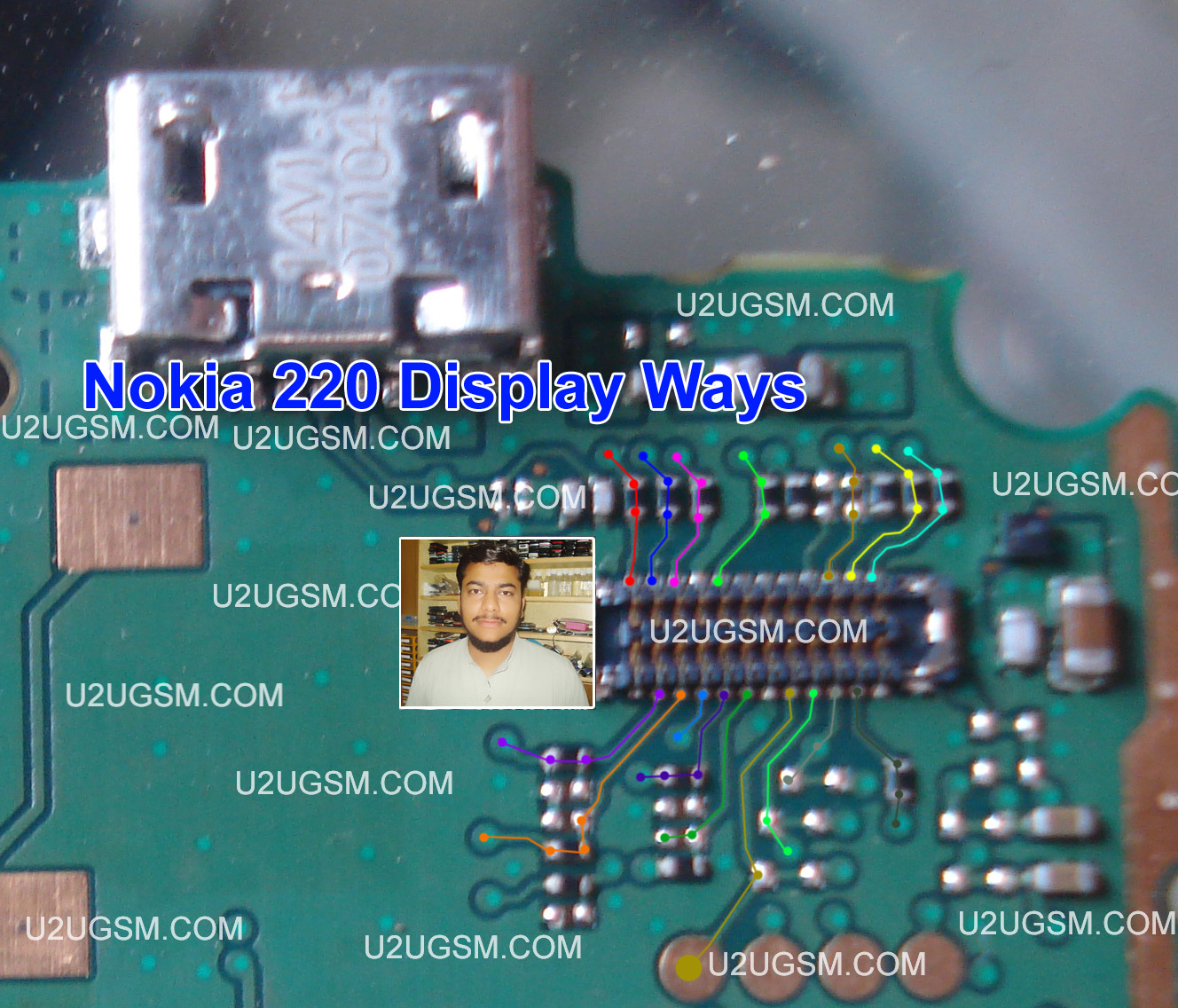 Nokia 220 LCD Display IC Solution Jumper Problem Ways