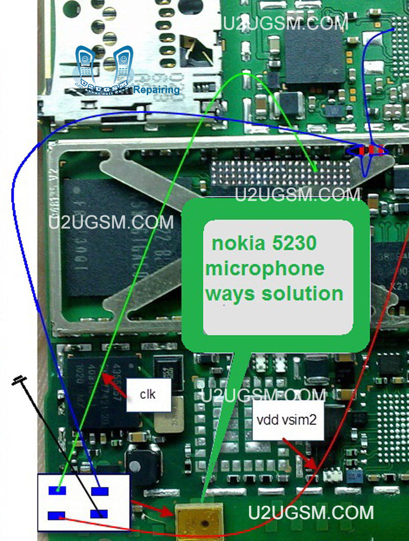 Nokia 5230 Mic Solution Jumper Problem Ways Microphone