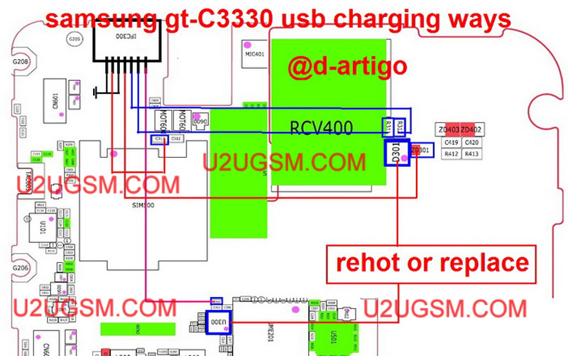 Samsung C3330 Champ 2 Not Charging Problem Solution Ways