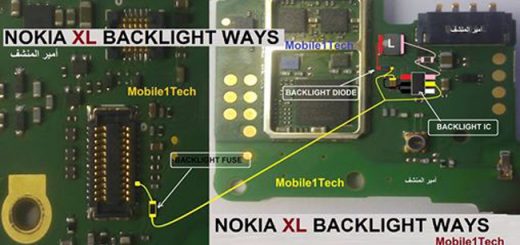 Nokia XL LCD Display Light IC Solution Jumper Problem Ways