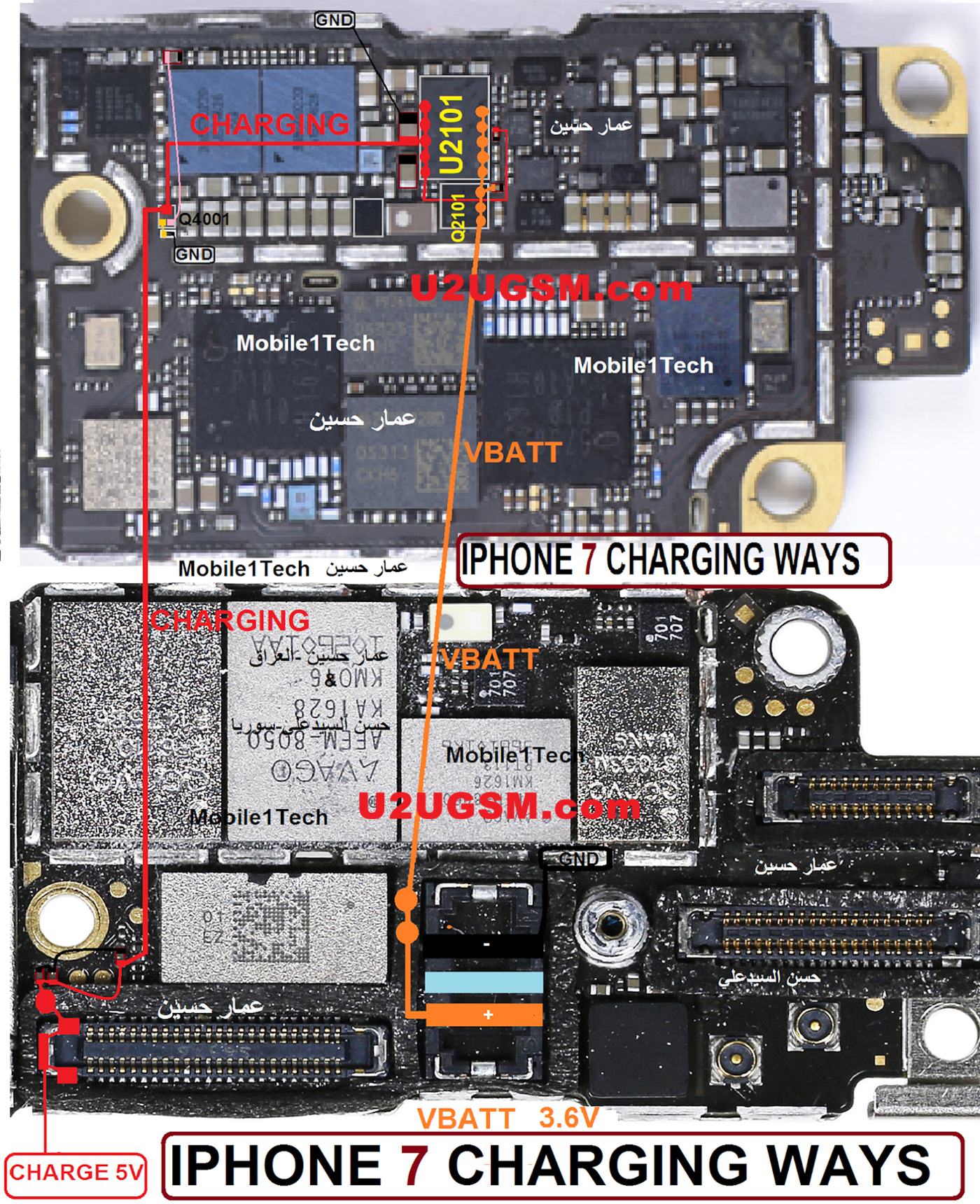 iPhone 7 Usb Charging Problem Solution Jumper Ways