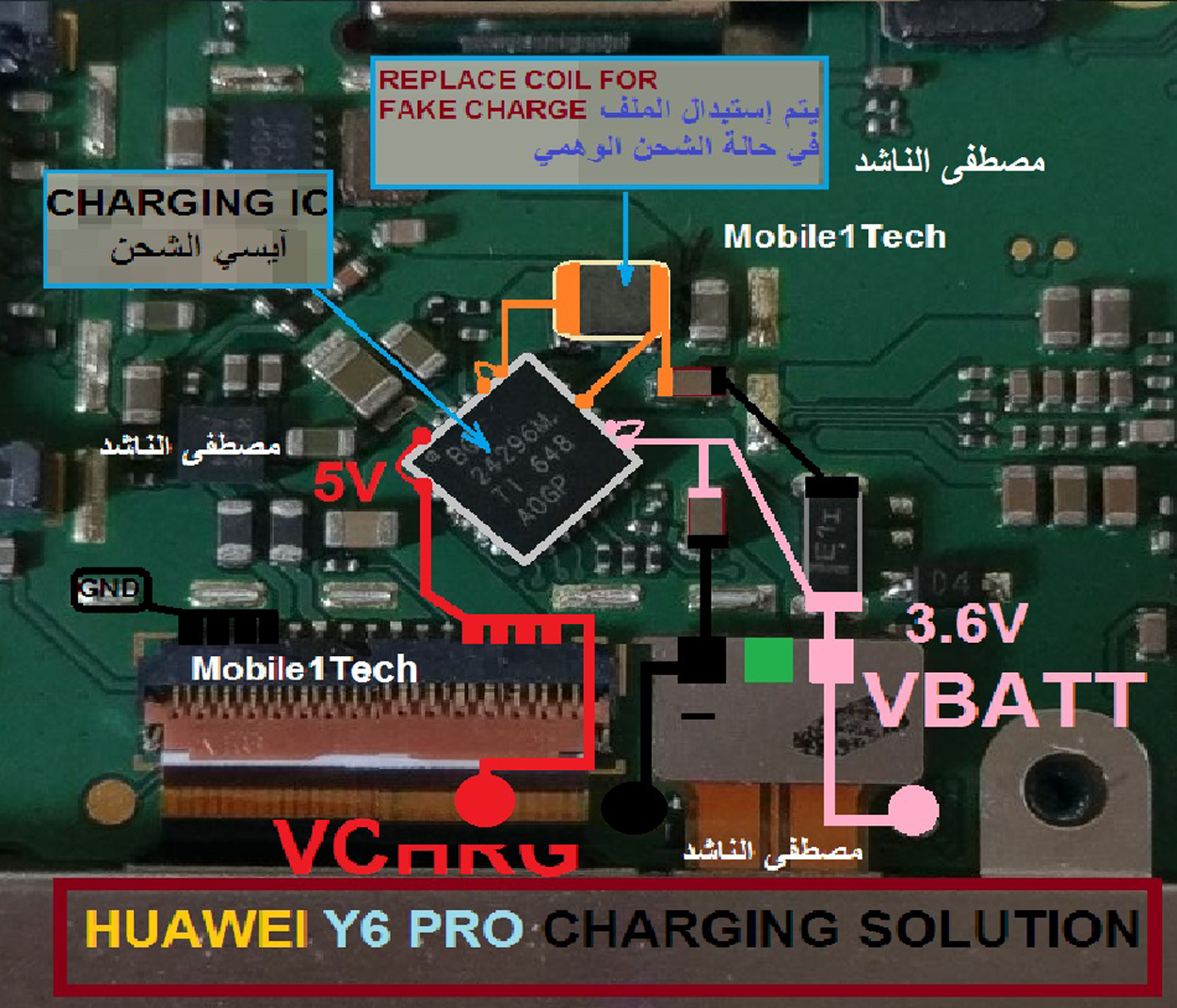 Huawei Y6 Pro Charging Solution Jumper Problem Ways