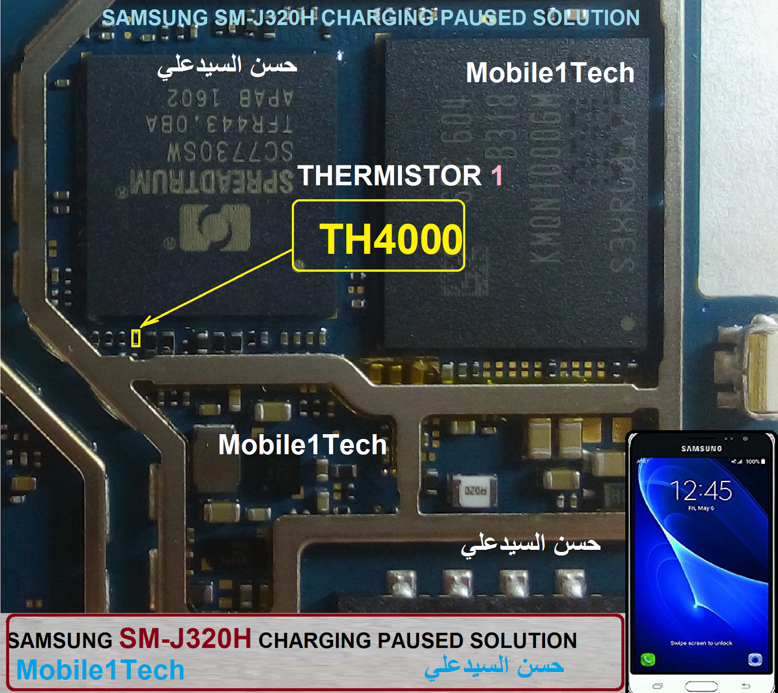 Samsung Galaxy J3 Charging Paused Solution Jumpers