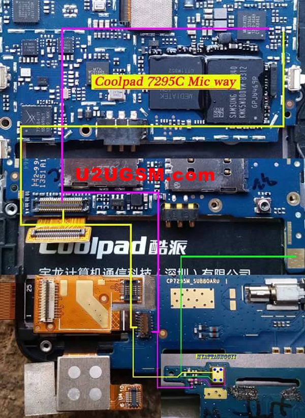 Coolpad 7295 Mic Problem Jumper Solution Ways Microphone Not Working