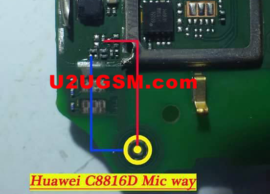 Huawei C8816D Mic Problem Solution Microphone Not Working