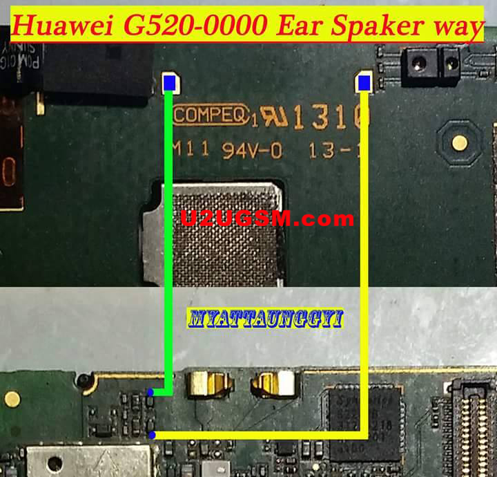 Huawei G520 Earpiece Solution Ear Speaker Problem Jumper Ways