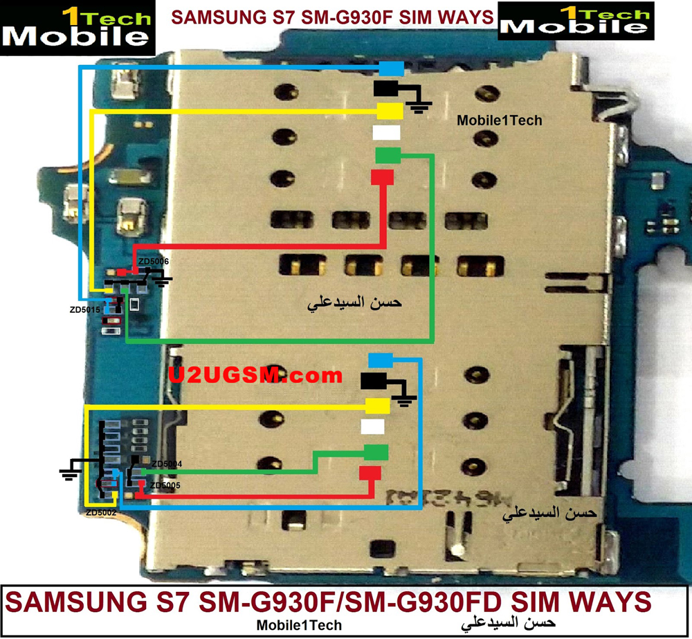 Samsung Galaxy S7 G930 Insert Sim Card Problem Solution Jumper Ways