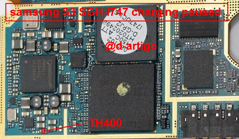 Samsung Galaxy S3 i747 Charging Paused Solution Jumpers