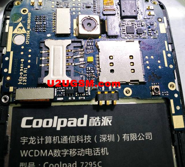 Coolpad 7295C Insert Sim Card Problem Solution Jumper Ways