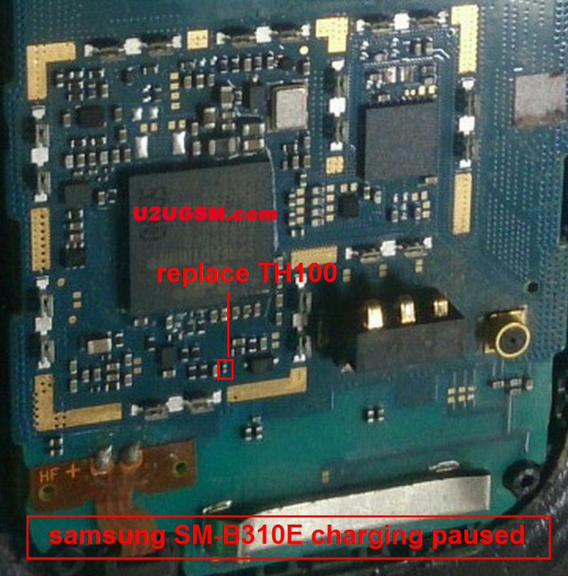 Samsung B310 Charging Paused Solution Jumpers