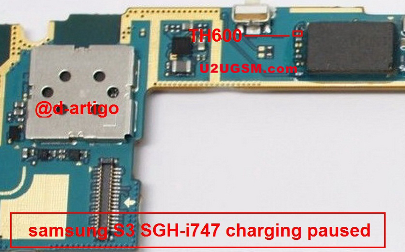 Samsung Galaxy S III I747 Charging Paused Solution Jumpers