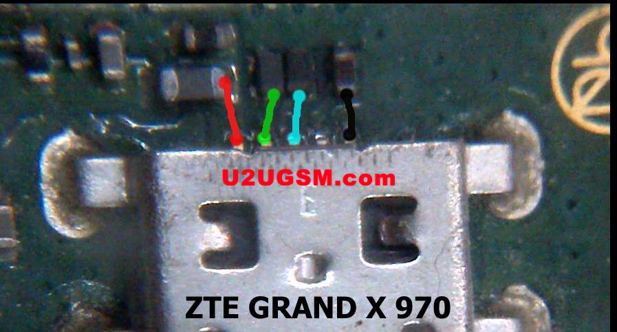 ZTE Grand X V970 Usb Charging Problem Solution Jumper Ways
