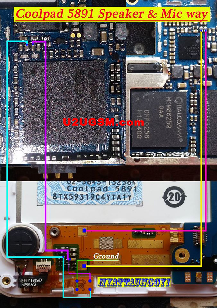 Coolpad 5891 Mic Problem Jumper Solution Ways Microphone Not Working