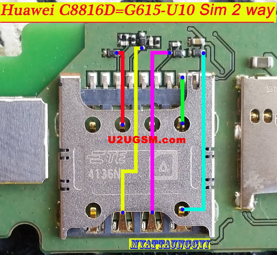 Huawei Ascend G615-U10 Insert Sim Card Problem Solution Jumper Ways