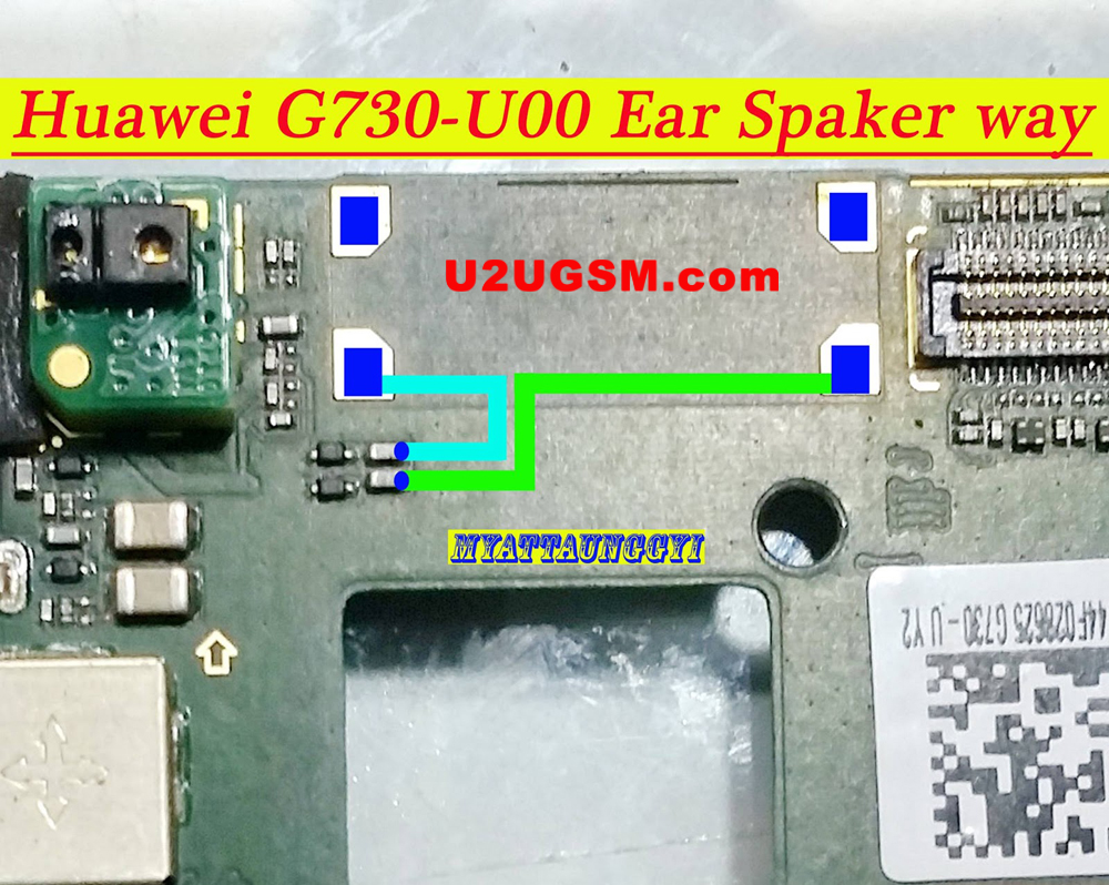 Huawei Ascend G730 Earpiece Solution Ear Speaker Problem Jumper Ways