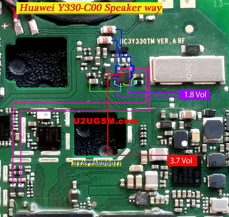 Huawei Y330-C00 Ringer Solution Jumper Problem Ways