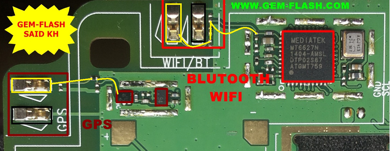 Huawei Y600-U20 Bluetooth IC Not working problem solution
