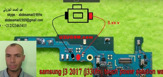 Samsung Galaxy J3 2017 J330FN Power Button Solution Jumper Ways
