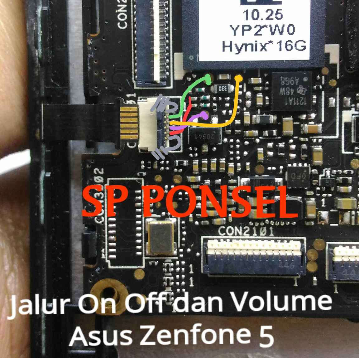 Asus Zenfone 5 Power Button Solution Jumper Ways