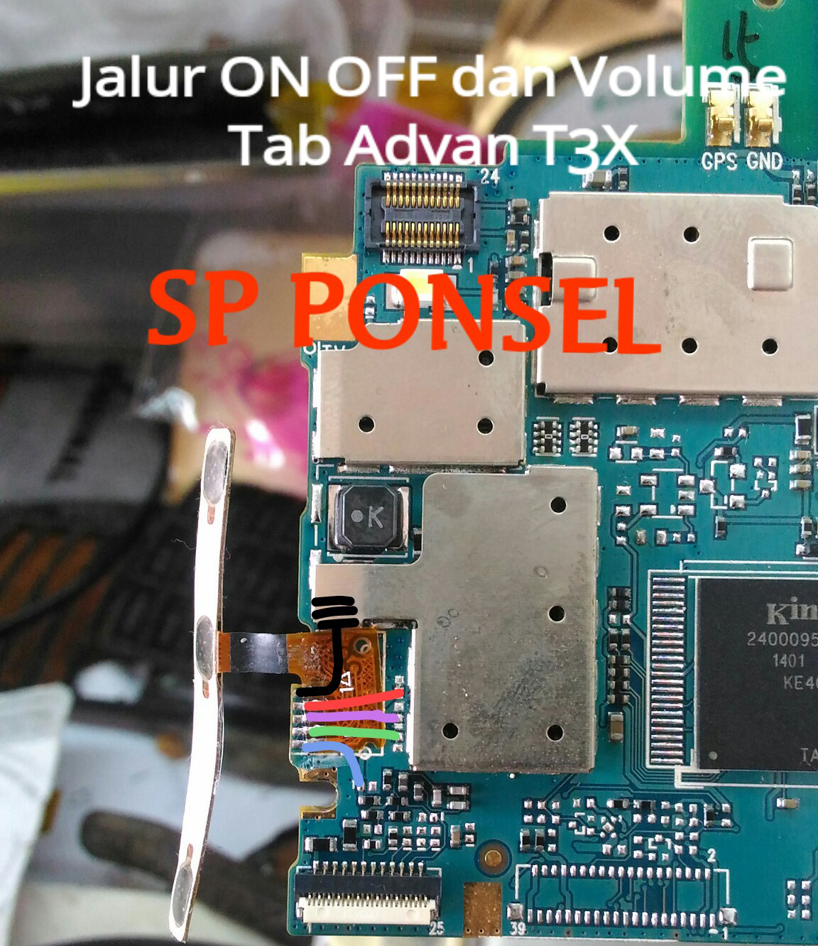 Harga Tablet Advan Vandroid T3X Volume Keys Not Working Problem Solution Jumpers