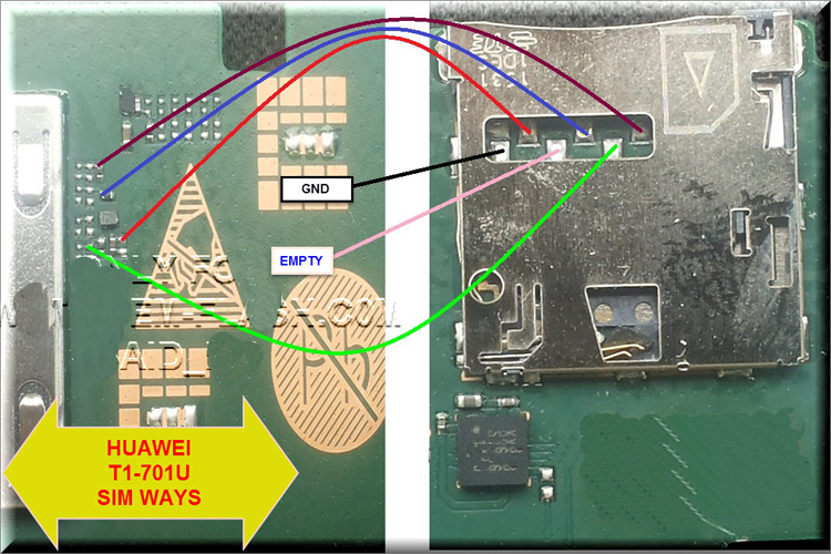 Huawei MediaPad T1- 701U Insert Sim Card Problem Solution Jumper Ways