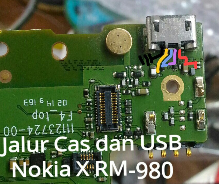 Nokia X RM-980 Usb Charging Problem Solution Jumper Ways