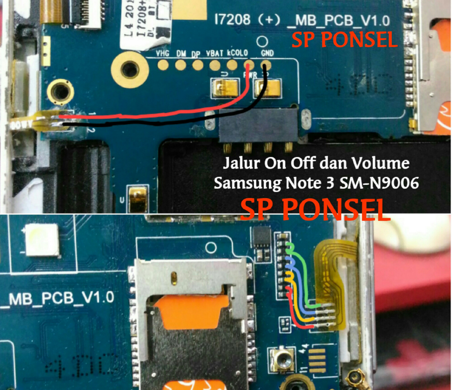 Samsung Galaxy Note3 N9006 Volume Up Down Keys Not Working Problem Solution Jumpers