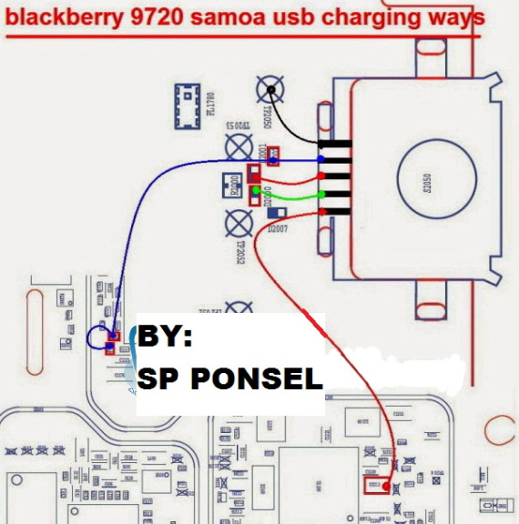 BlackBerry 9720 Charging Problem Solution Jumper Ways No Charging