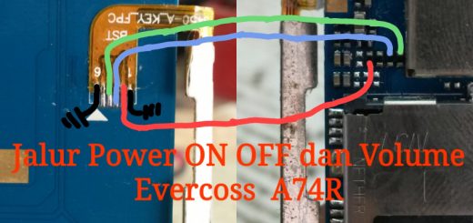 Evercoss A74R Winner x2 Power Button Solution Jumper Ways