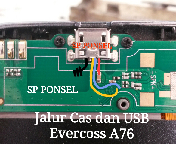 Evercoss A76 Usb Charging Problem Solution Jumper Ways