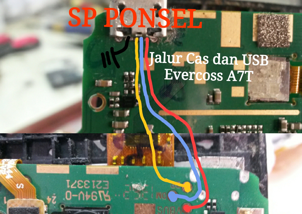 Evercoss A7T Usb Charging Problem Solution Jumper Ways
