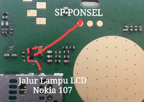 Nokia 107 Display Light Solution