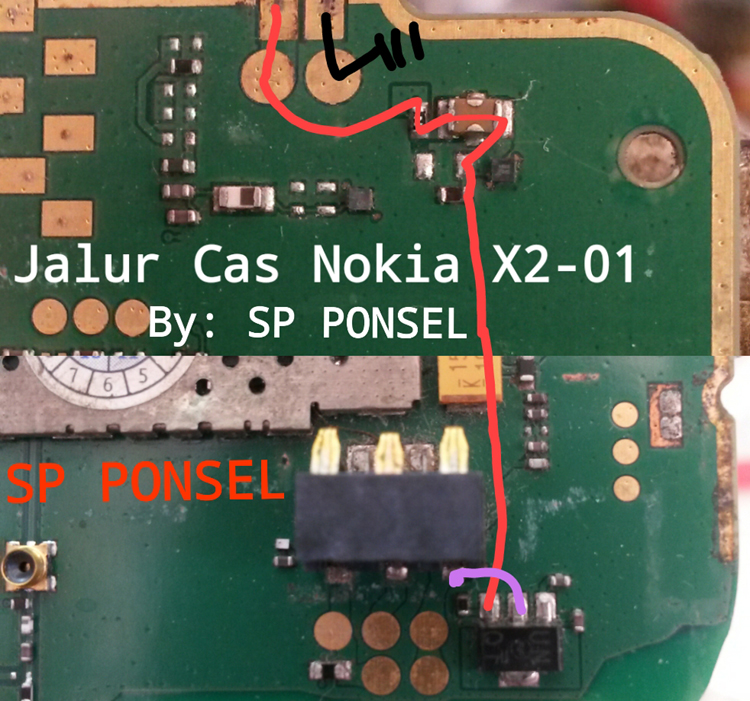 Nokia x2-01 Charging Problem Solution Jumper Ways