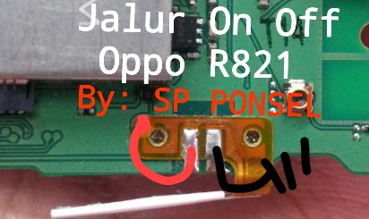 Oppo Find Muse R821 Power Button Solution Jumper Ways