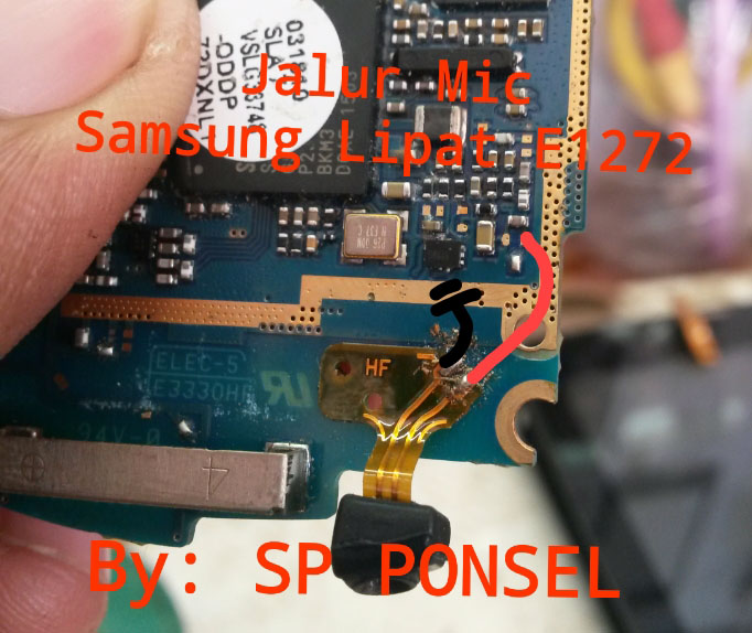 Samsung E1272 Mic Problem Solution Microphone Not Working  Jumpers Ways