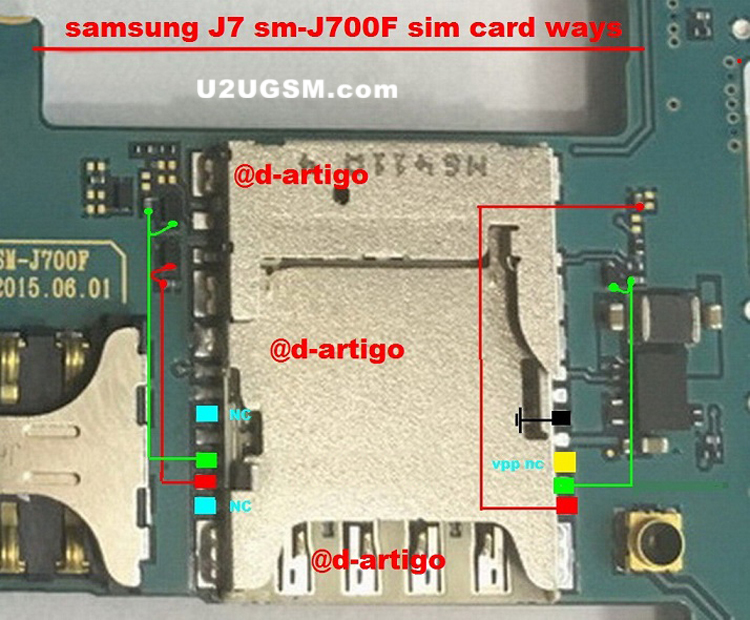 Samsung Galaxy J7 J700F Insert Sim Card Problem Solution Jumper Ways