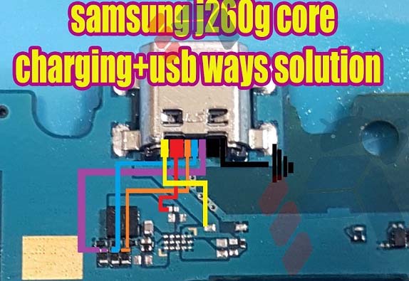Samsung Galaxy J2 Core J260G Usb Charging Problem Solution Jumper Ways