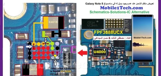 Samsung Galaxy Note 8 N950U Charging Problem Solution Jumper Ways