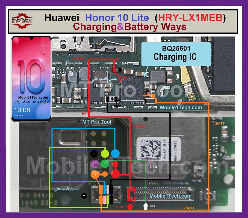 Huawei Honor 10 Lite Charging Solution Jumper Problem Ways