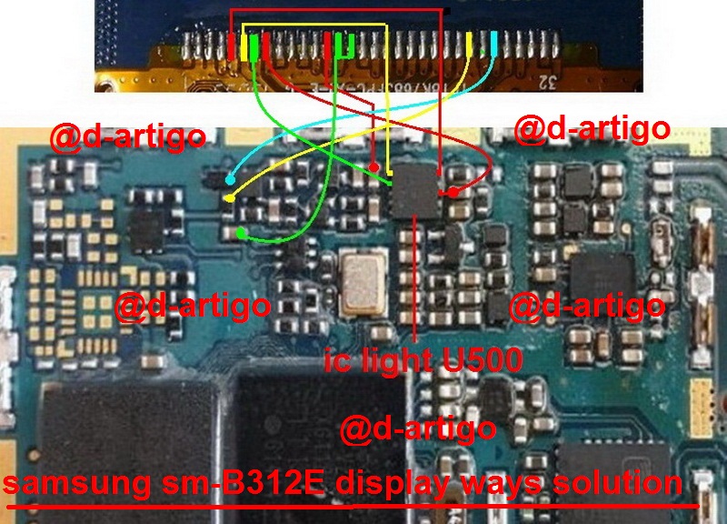 Samsung B312E Display Problem Solution Jumper Ways