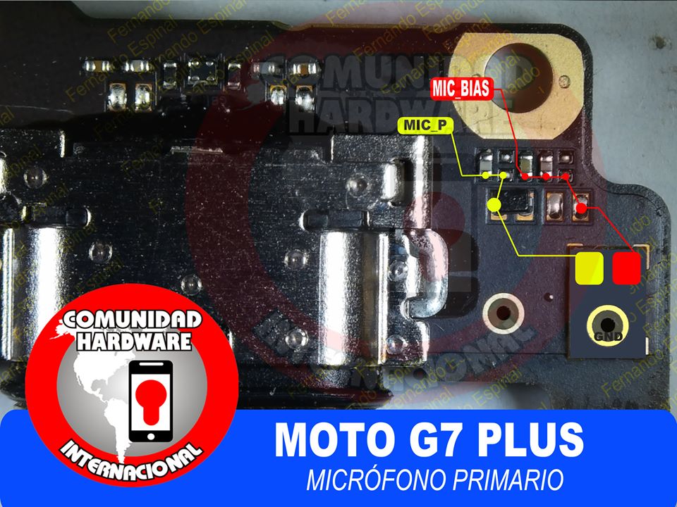 Motorola Moto G7 Plus Mic Problem Solution Microphone Not Working  Jumpers Ways
