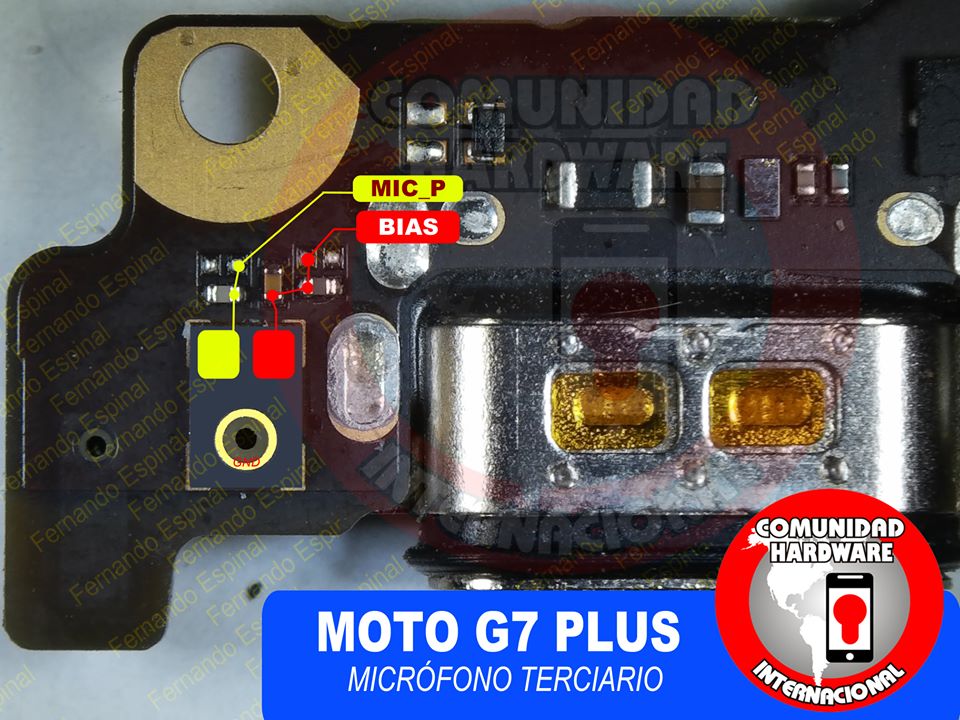 Motorola Moto G7 Plus Mic Problem Solution Microphone Not Working Jumpers Ways