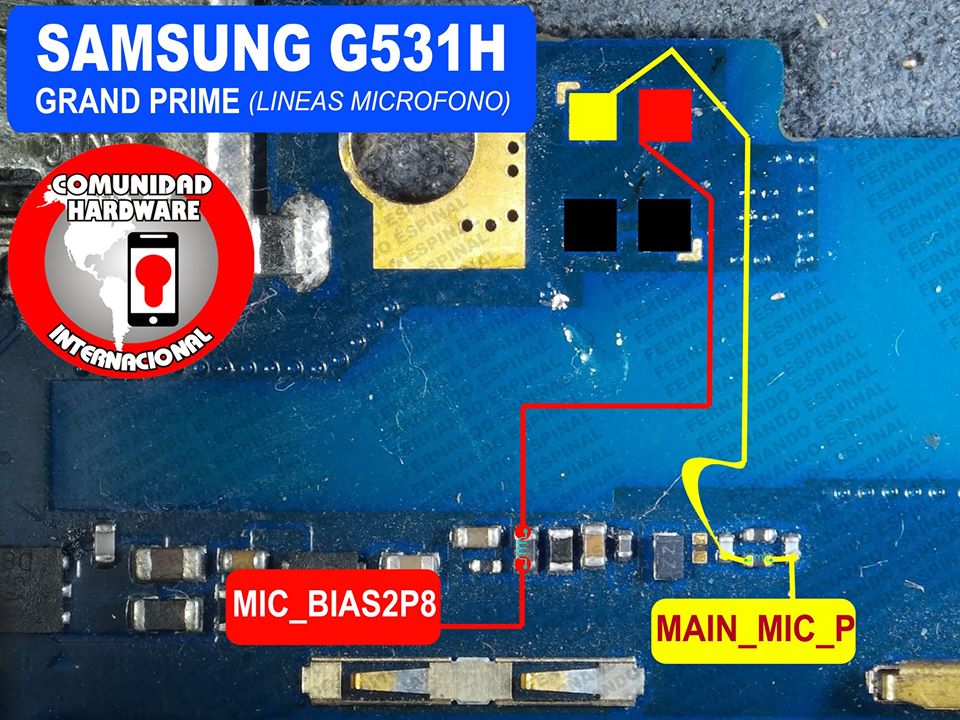 Samsung Galaxy Grand Prime G531H Mic Problem Solution Microphone Not Working  Jumpers Ways