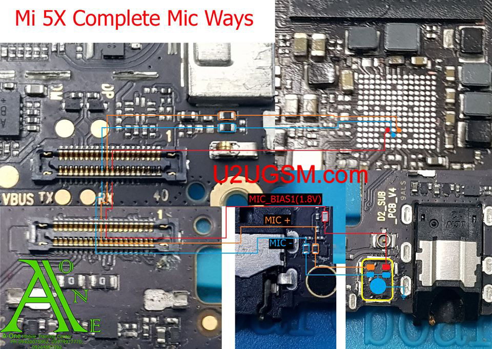 Xiaomi Mi 5X Mic Problem Jumper Solution Ways Microphone Not Working